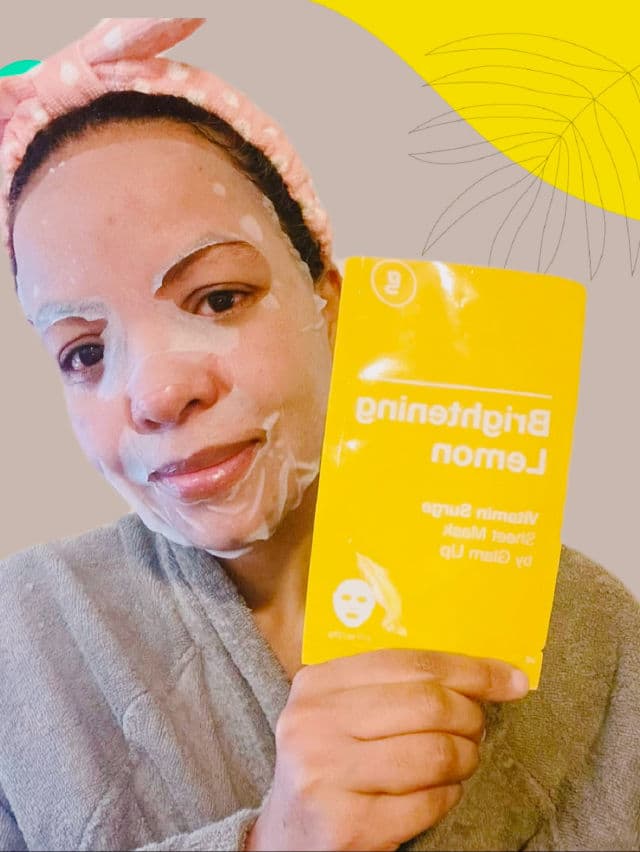 Glam Up Brightening Lemon Sheet Mask review photo by Lingua