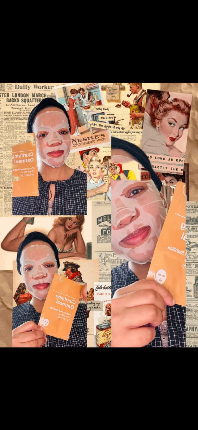 Glam Up Clarifying Oatmeal Sheet Mask review photo by Lingua