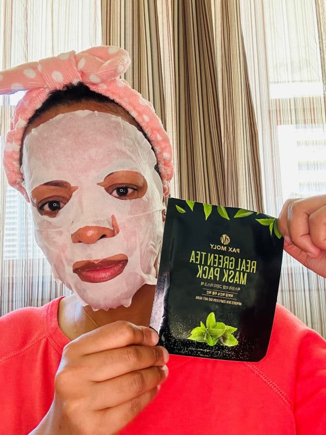 Pax Moly Real Green Tea Mask Pack review photo by Lingua