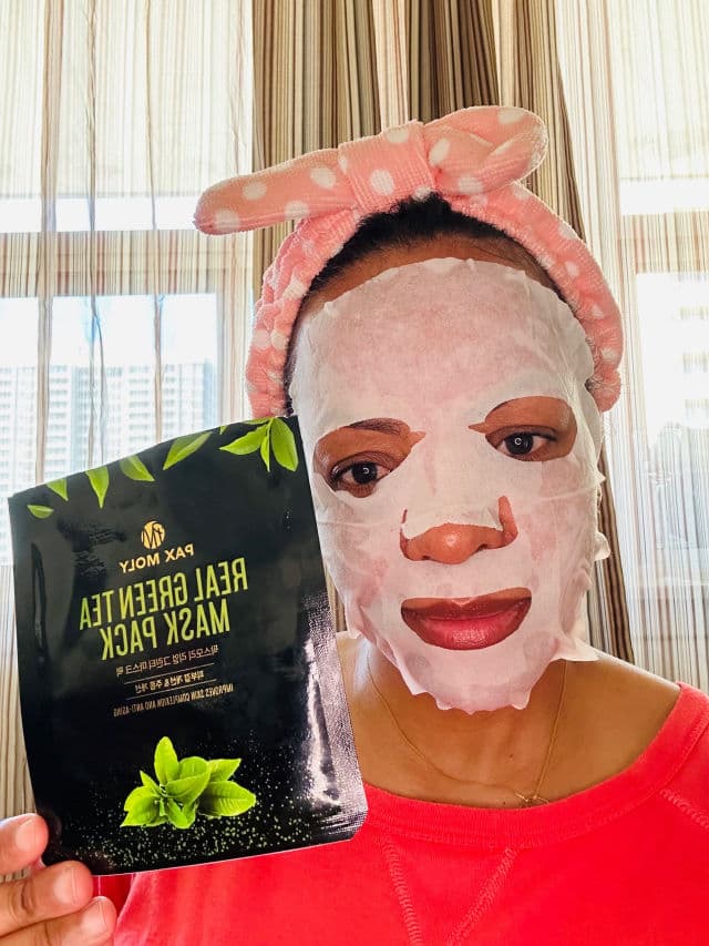 Pax Moly Real Green Tea Mask Pack review photo by Lingua
