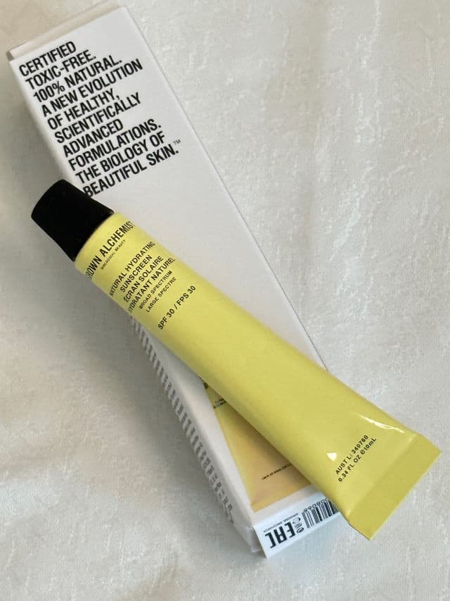 Grown Alchemist Natural Hydrating Sunscreen Broad Spectrum SPF-30 review photo by Lingua