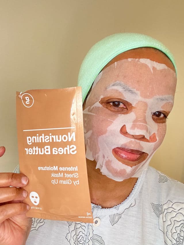 Glam Up Nourishing Shea Butter Sheet Mask review photo by Lingua