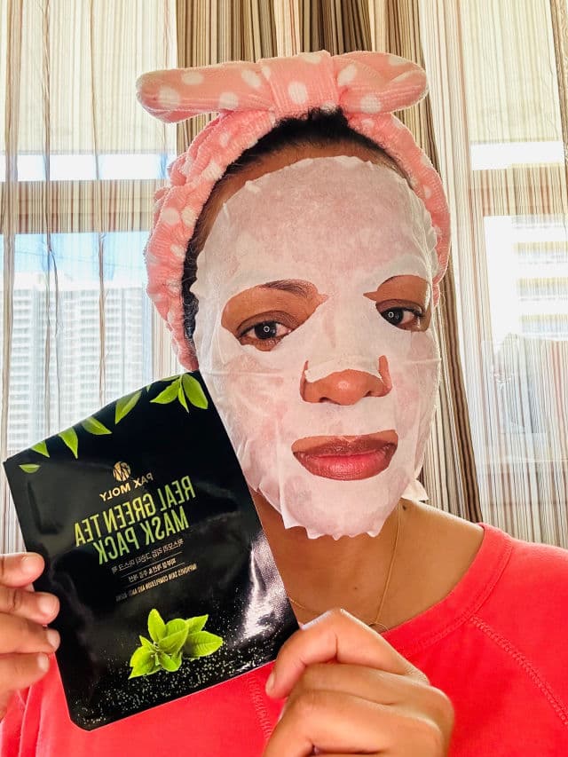 Pax Moly Real Green Tea Mask Pack review photo by Lingua