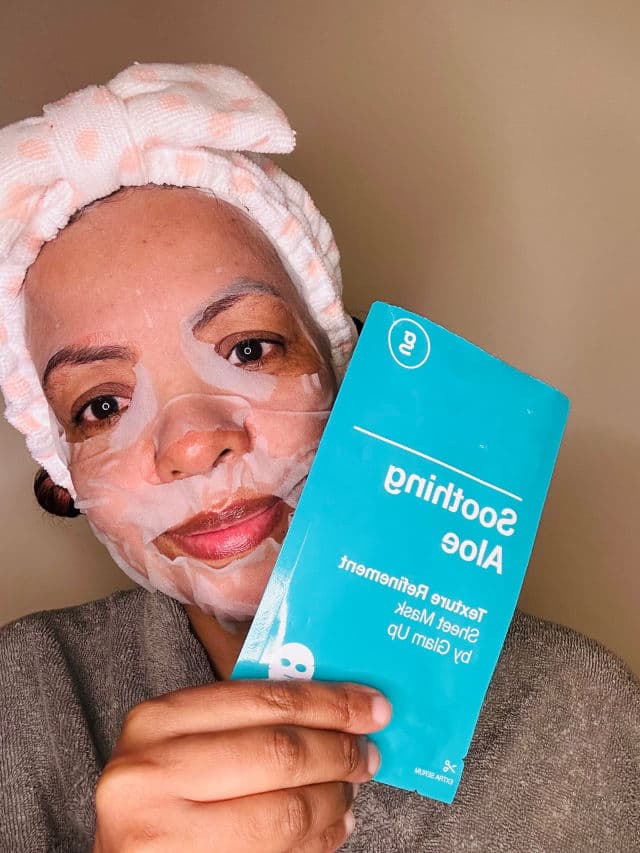 Glam Up Soothing Aloe Sheet Mask review photo by Lingua