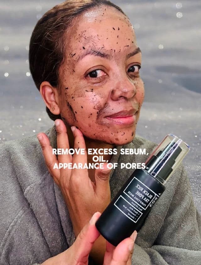 Coxir Black Rice TXA Pore Purifying Mask review photo by Lingua