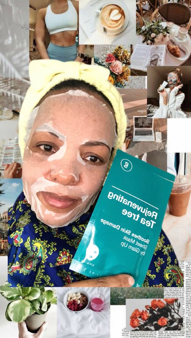 Glam Up Rejuvenating Tea Tree Sheet Mask review photo by Lingua