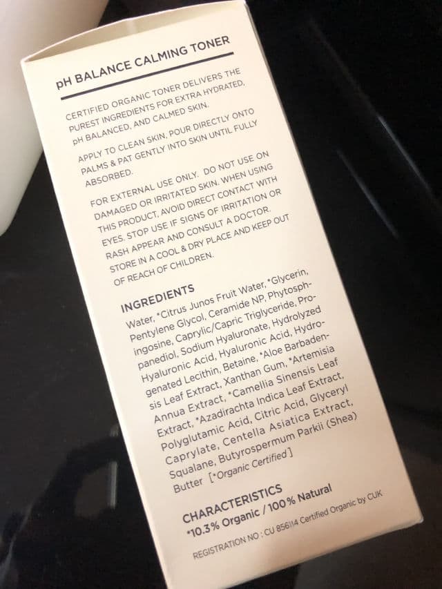 Pure'am pH Balance Calming Toner review photo by Lingua