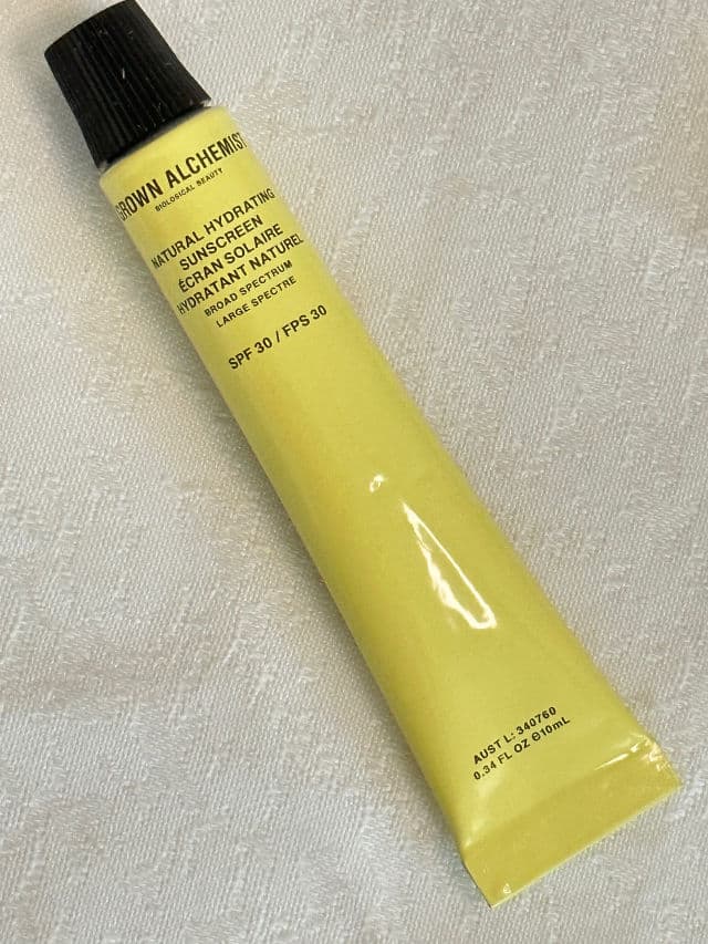 Grown Alchemist Natural Hydrating Sunscreen Broad Spectrum SPF-30 review photo by Lingua