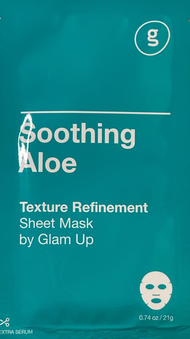 Glam Up Soothing Aloe Sheet Mask review photo by Lingua