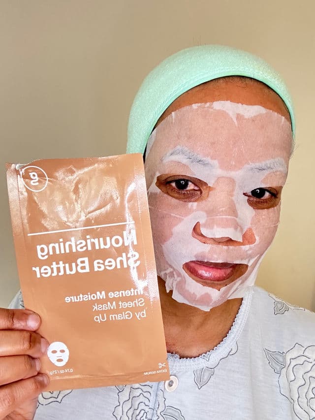 Glam Up Nourishing Shea Butter Sheet Mask review photo by Lingua