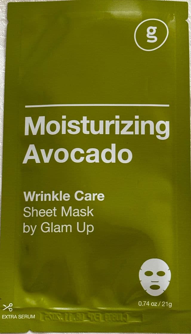 Glam Up Moisturizing Avocado Sheet Mask review photo by Lingua