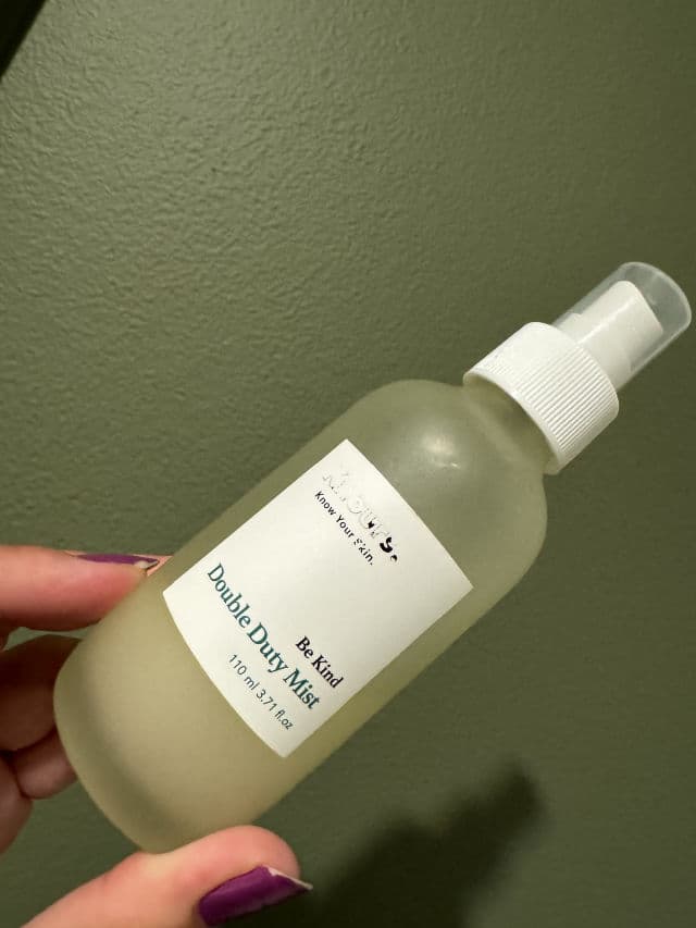 Knours Double Duty Mist review photo by Glowithmica