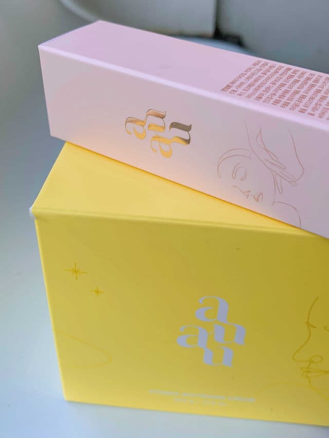 Auau Vitamin Whitening Moisture Cream review photo by myohmyskin
