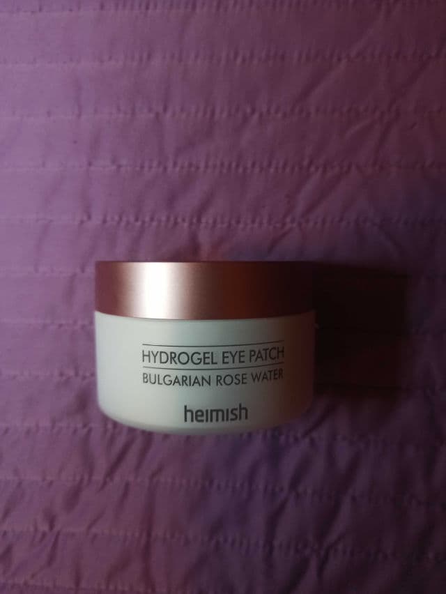 Heimish Bulgarian Rose Hydrogel Eye Patch review photo by Ginna