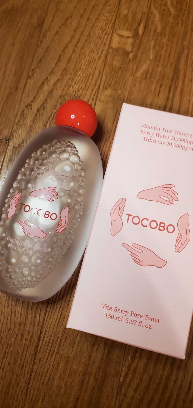 Tocobo Vita Berry Pore Toner review photo by skincarereview101