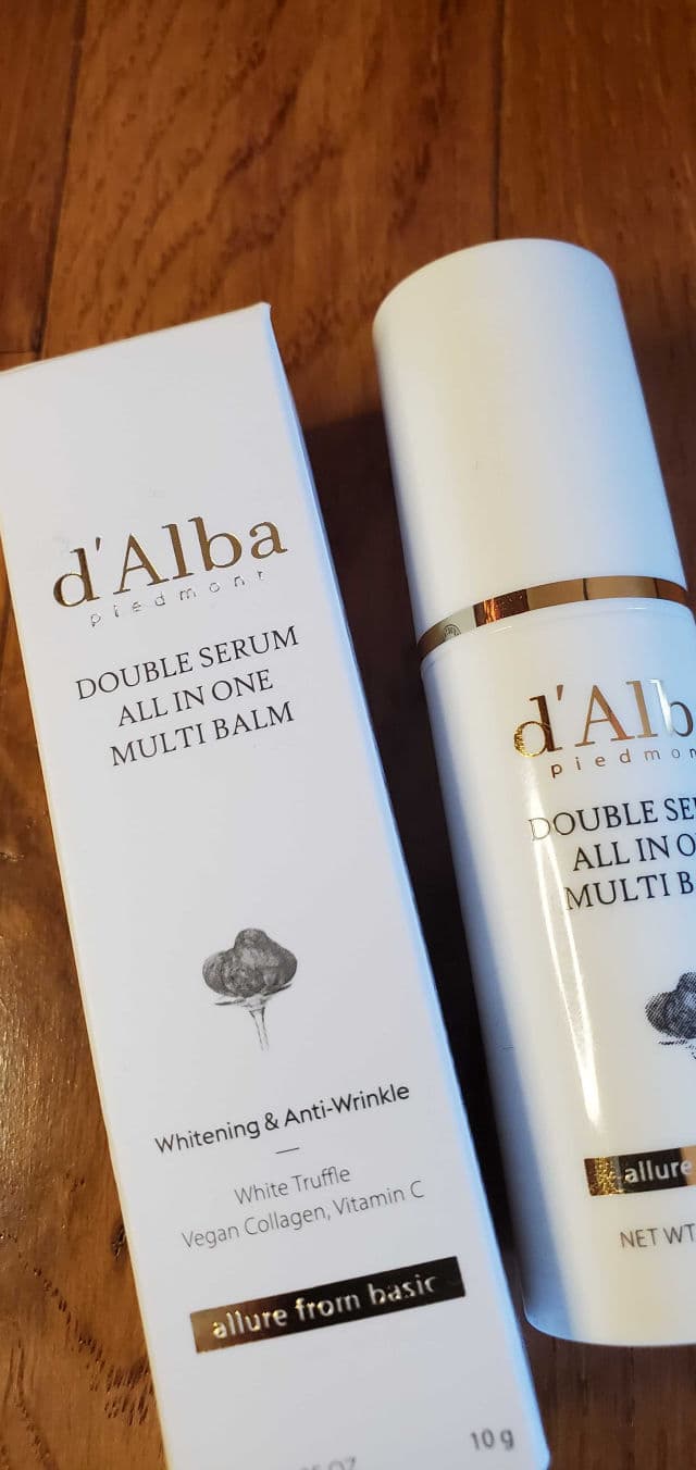 D' Alba Piedmont Double Serum All in One Multi Balm review photo by skincarereview101