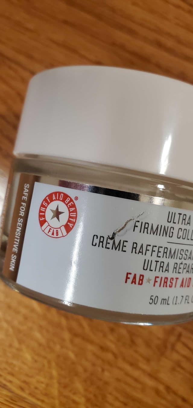 First Aid Beauty Ultra Repair Firming Collagen Cream  review photo by skincarereview101