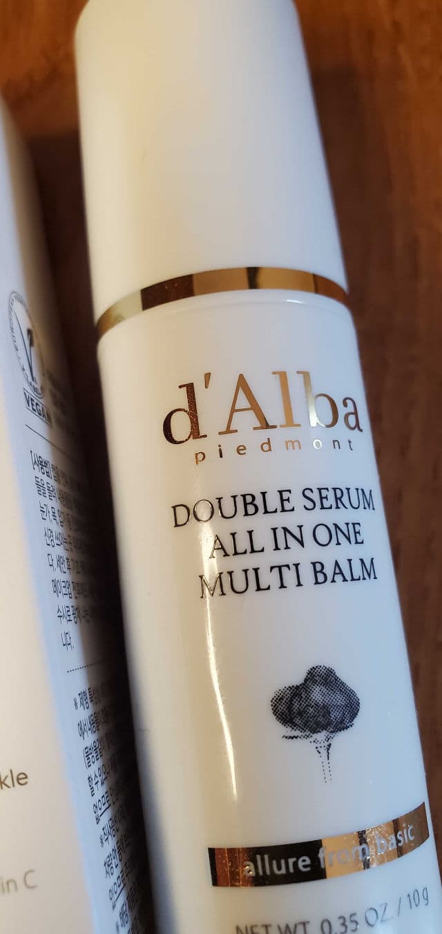 D' Alba Piedmont Double Serum All in One Multi Balm review photo by skincarereview101