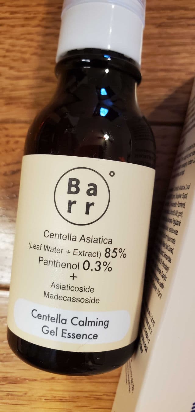Barr Cosmetics Centella Calming Gel Essence review photo by skincarereview101