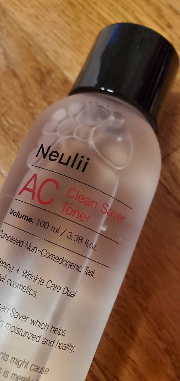 Neulii AC Clean Saver Toner review photo by skincarereview101