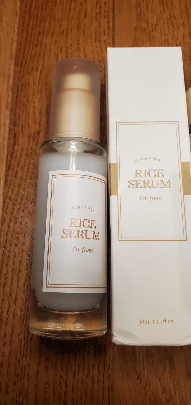 I'M FROM Rice Serum review photo by skincarereview101