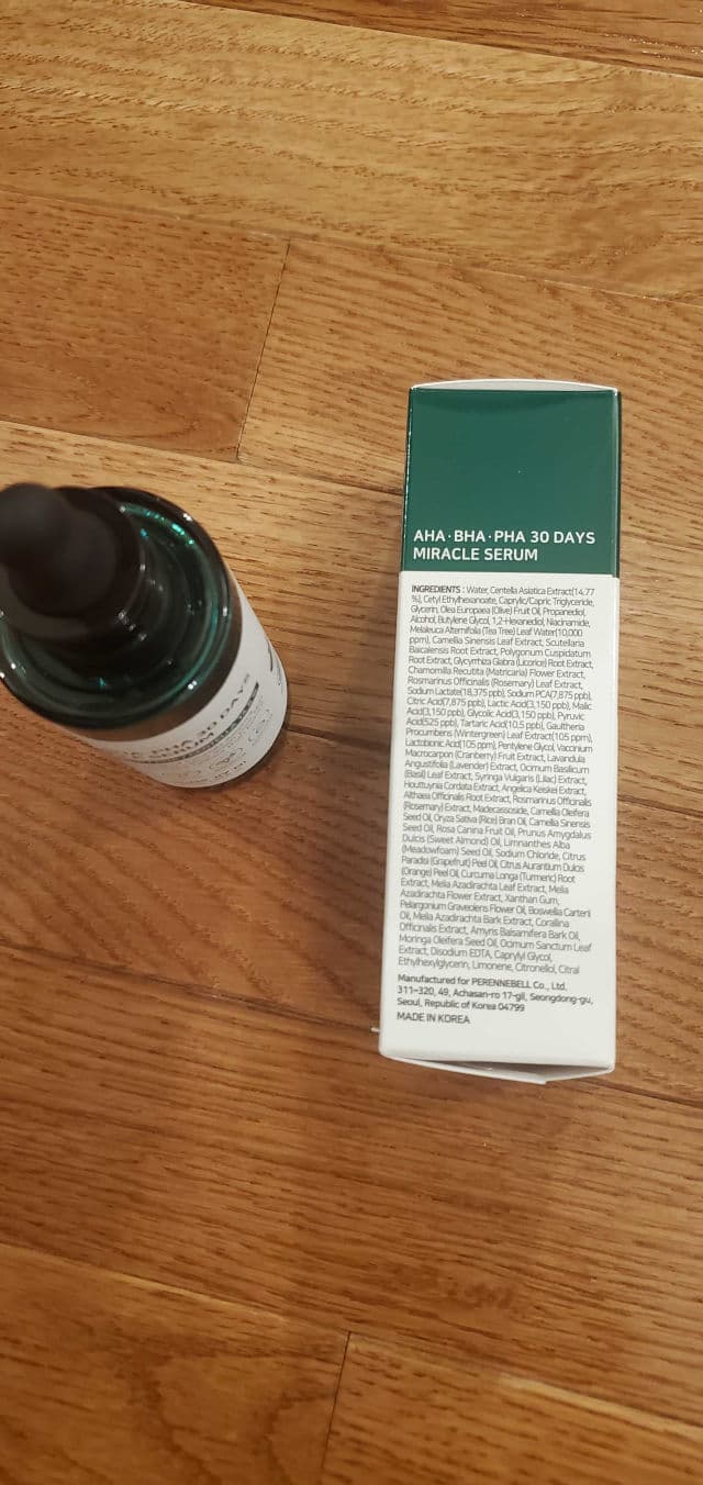 AHA BHA PHA 30 Days Miracle Serum product review