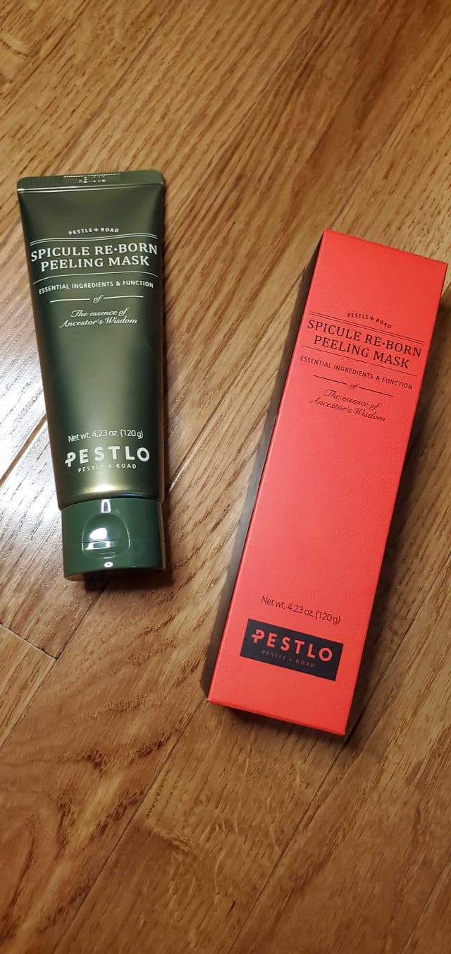 Pestlo Spicule Re-Born Peeling Mask review photo by skincarereview101