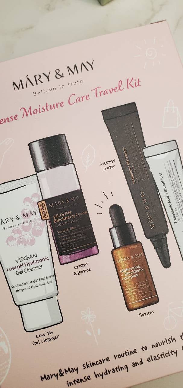 Mary&May Intense Moisture Care Travel Kit review photo by skincarereview101