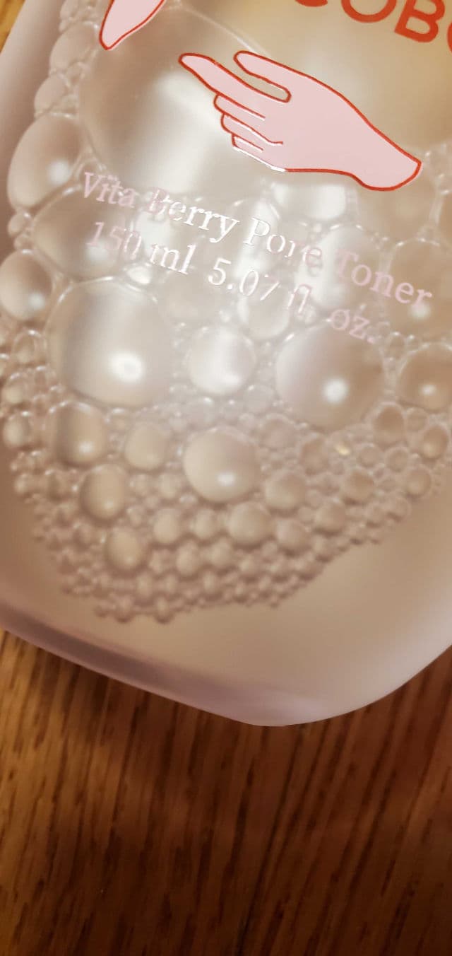 Tocobo Vita Berry Pore Toner review photo by skincarereview101