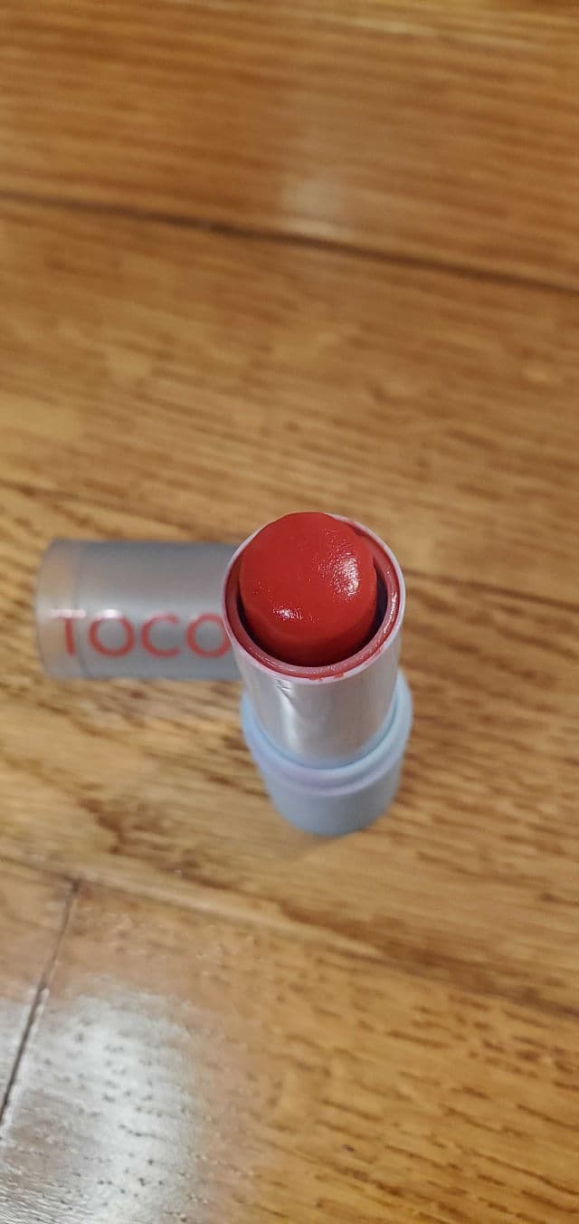 Tocobo Glass Tinted Lip Balm 011 Flush Cherry review photo by skincarereview101