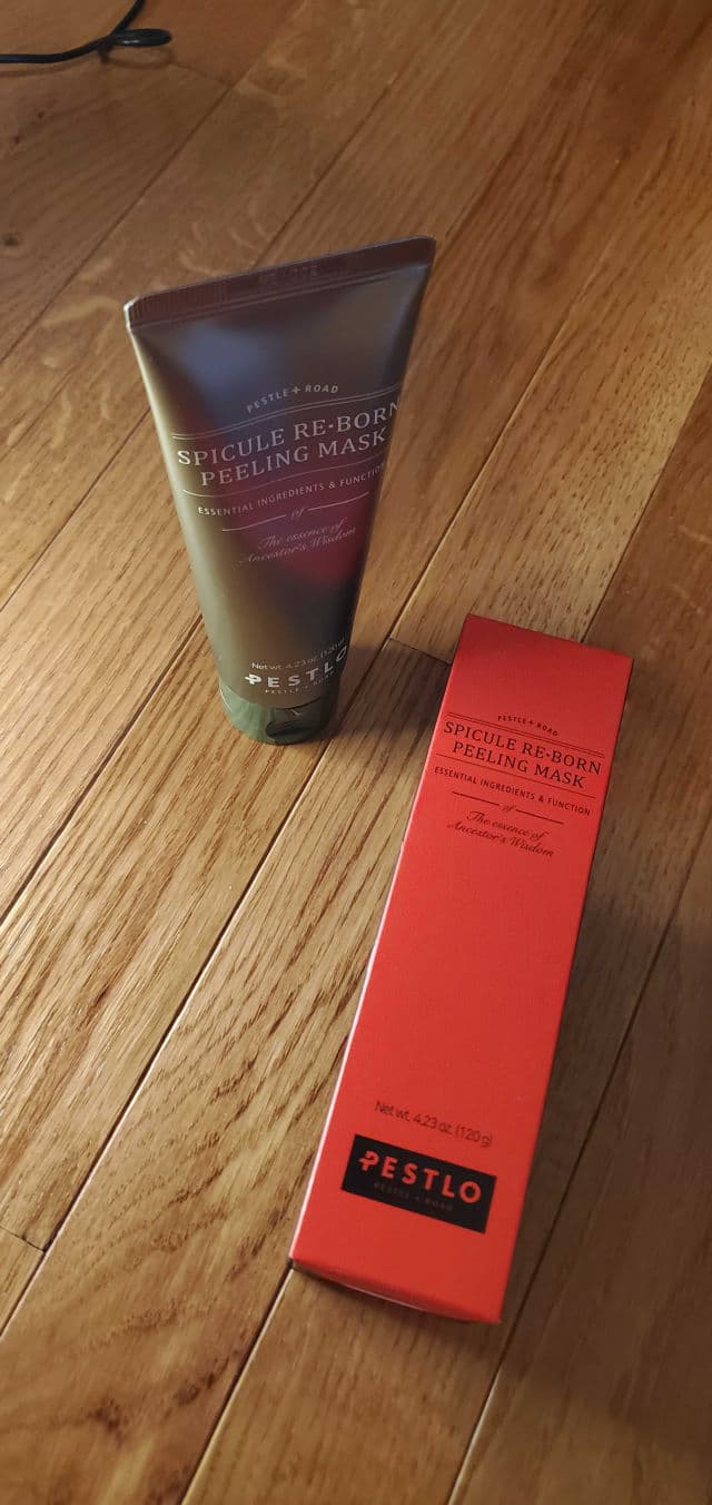 Pestlo Spicule Re-Born Peeling Mask review photo by skincarereview101