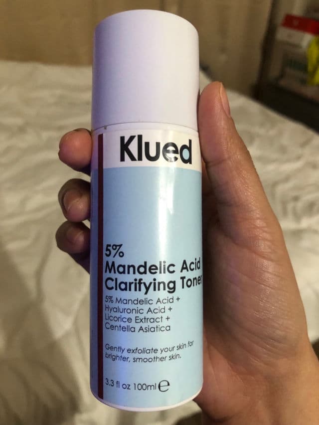 Klued 5% Mandelic Acid Clarifying Toner review photo by gelliciaoo