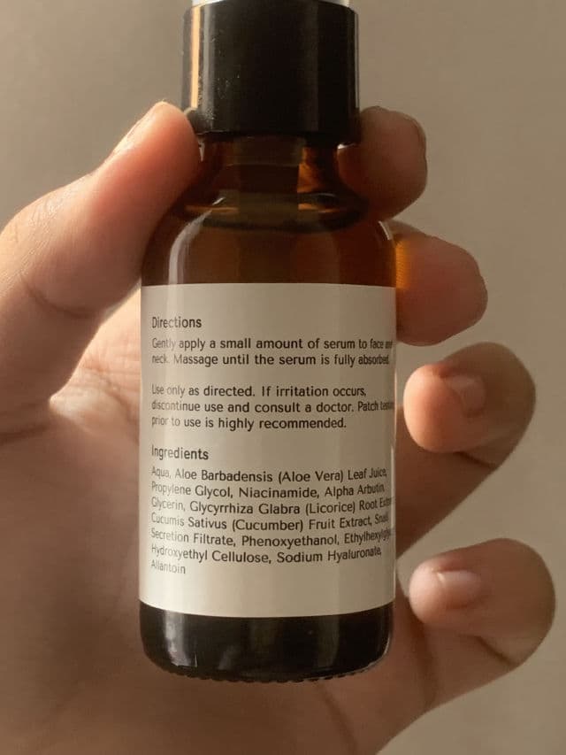 Dermorepubliq 2% Alpha Arbutin + Niacinamide + HA Brightening Serum review photo by telbia