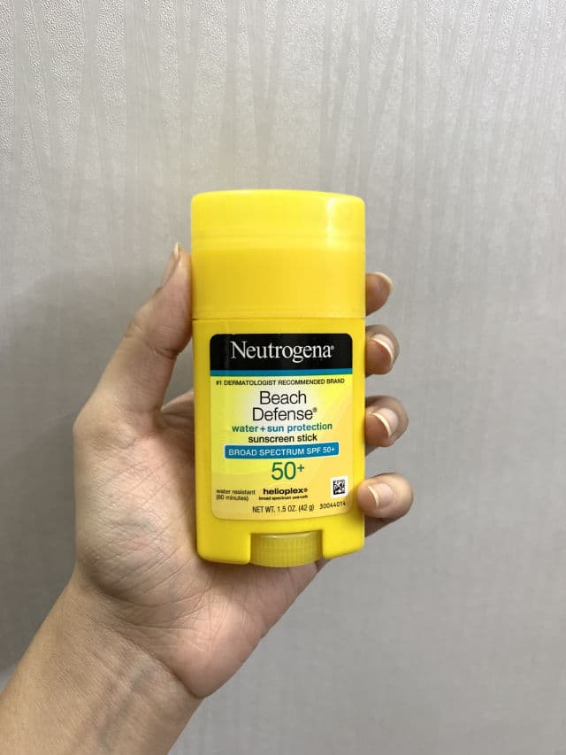 Neutrogena Beach Defense Water + Sun Barrier Stick Sunscreen Broad Spectrum SPF 50+ review photo by NehaYadav