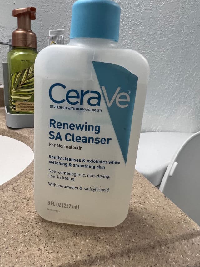 CeraVe SA Cleanser review photo by lilori