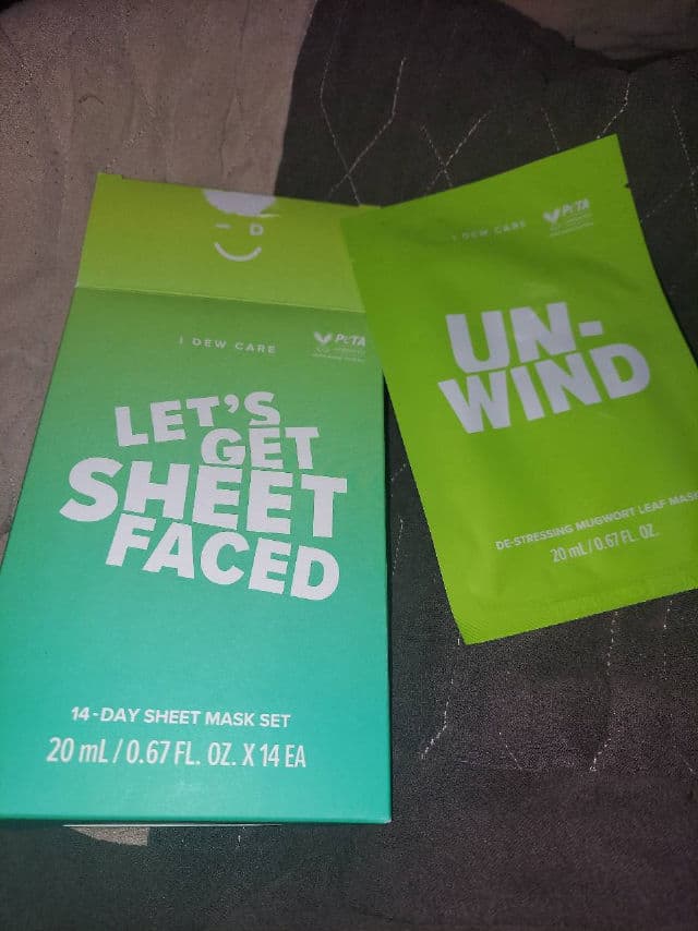 I Dew Care Let's Get Sheetfaced - Unwind review photo by Picky85761