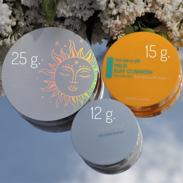 Mary&May Vegan Niacinamide Panthenol Sun Cushion SPF50+ PA++++ review photo by Celestinehathor