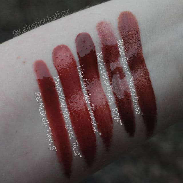 Lisa Eldridge Cinnabar Gloss Embrace Lipgloss review photo by Celestinehathor