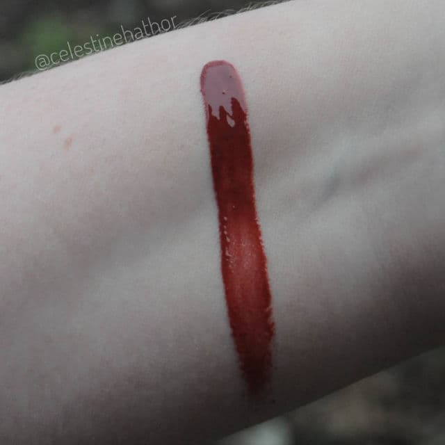 Lisa Eldridge Cinnabar Gloss Embrace Lipgloss review photo by Celestinehathor