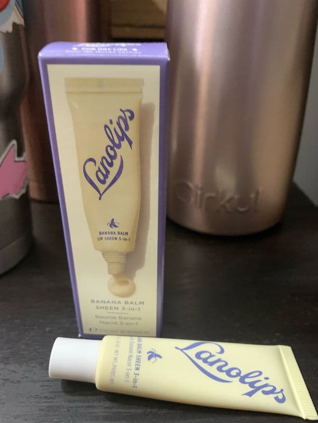 Lanolips Banana Balm Lip Sheen 3-in-1 review photo by JenShaf1
