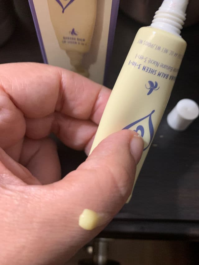 Lanolips Banana Balm Lip Sheen 3-in-1 review photo by JenShaf1
