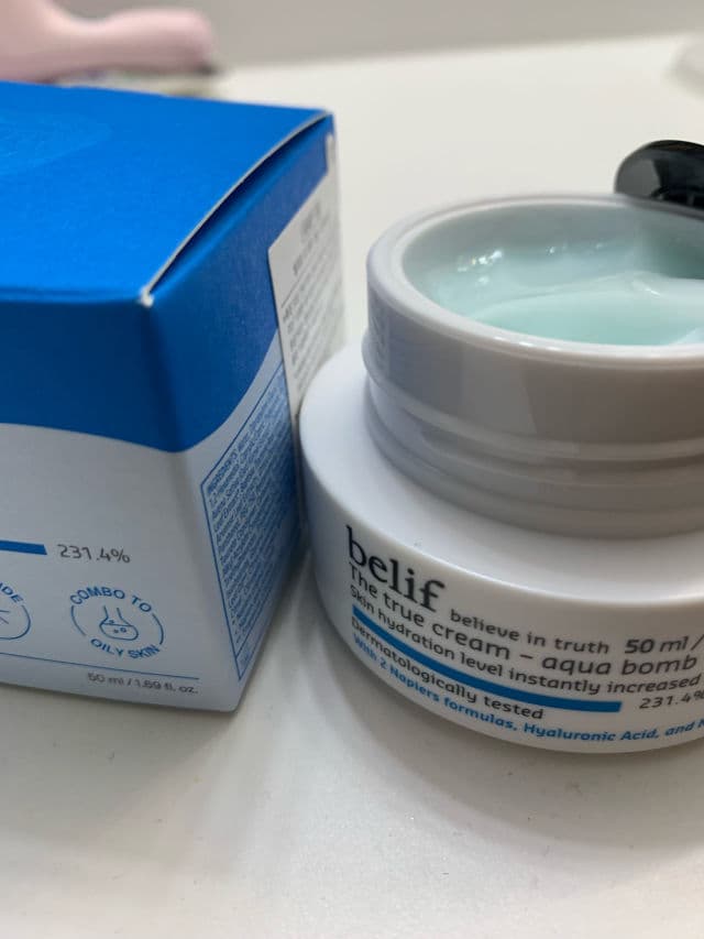belif The True Cream Aqua Bomb review photo by JenShaf1