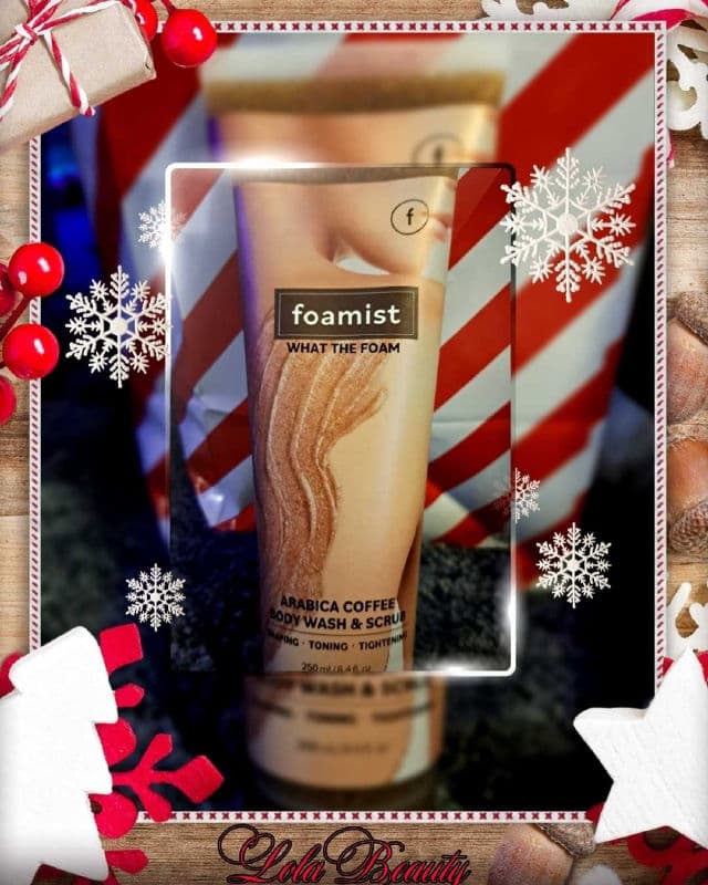 FOAMIST Arabica Coffee Body Wash & Scrub review photo by LolaBeautyReviews