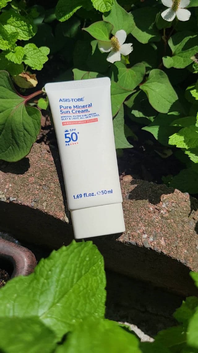 ASIS-TOBE Pure Mineral Sun Cream SPF 50+ PA++++ review photo by narameo