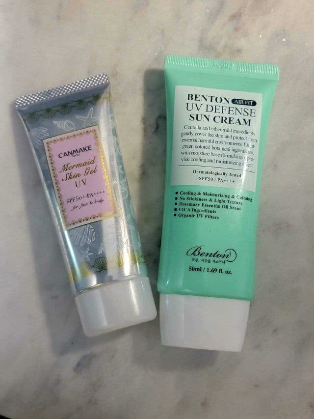 CANMAKE Mermaid Skin Gel UV SPF50+ PA++++ (Clear Type) review photo by narameo