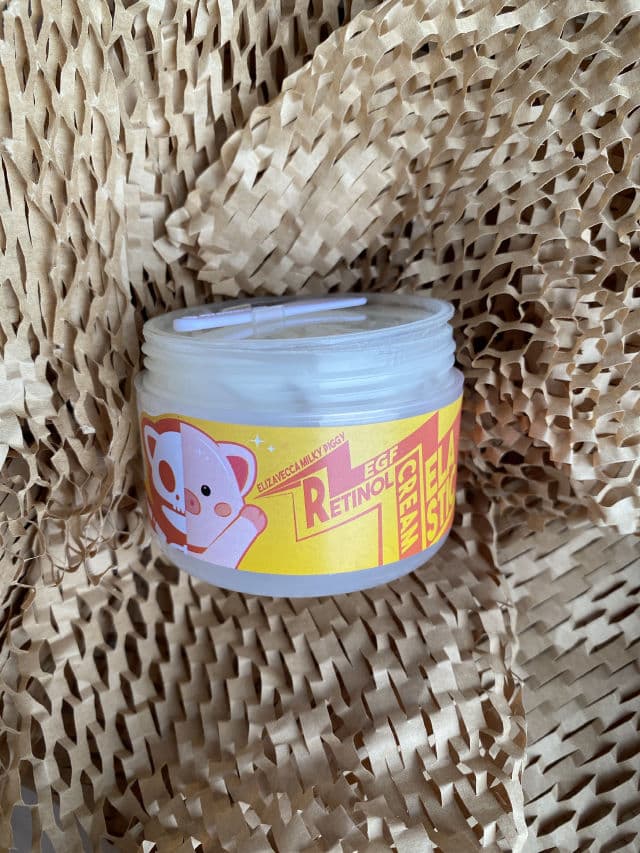 ELIZAVECCA Milky Piggy EGF Elastic Retinol Cream review photo by skourneyy
