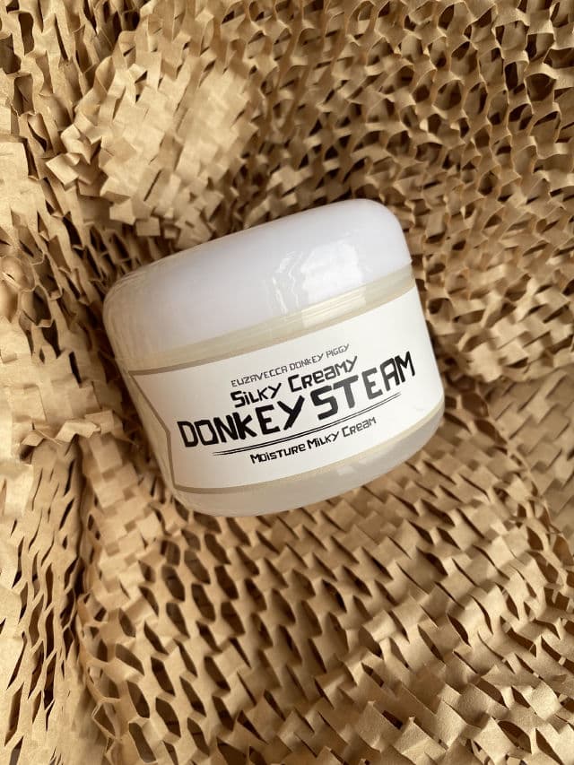 ELIZAVECCA Silky Creamy Donkey Steam Moisture Milky Cream review photo by skourneyy