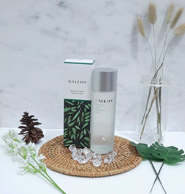 HAYEJIN Blessing of Sprout Radiance Toner review photo by Cime