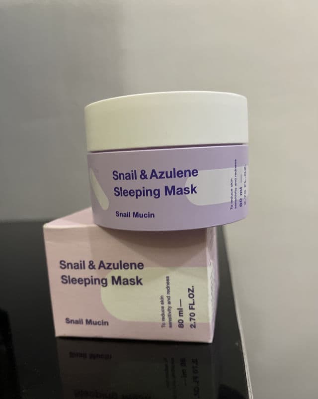 TIAM Snail & Azulene Sleeping Mask review photo by DearDami