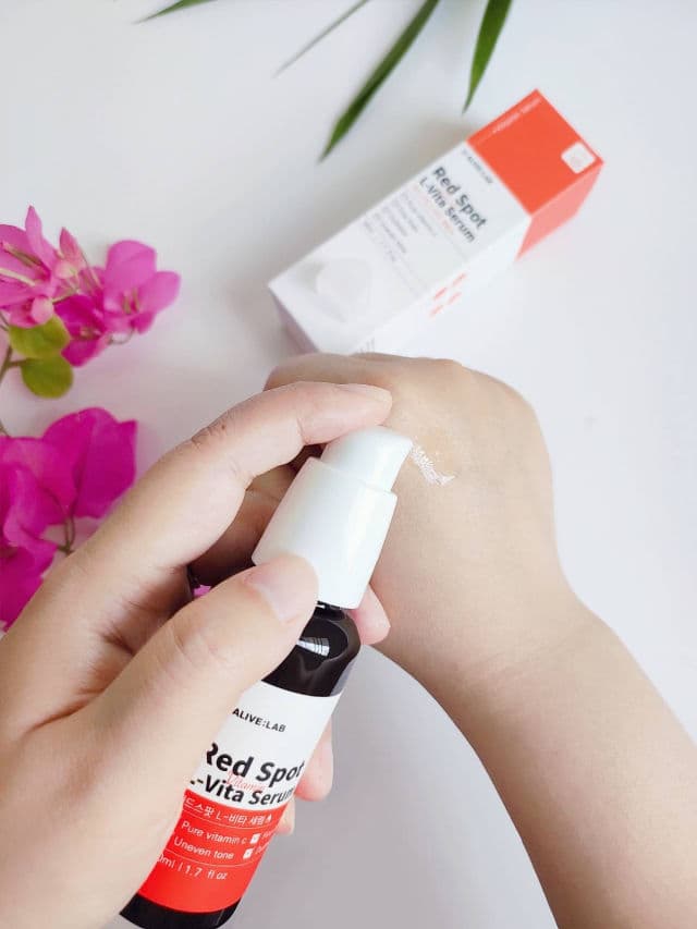 ALIVE:LAB Red Spot L-Vita Serum review photo by ThuyTran